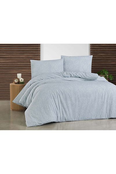 Menderes Home Ranforce Cotton Collection - Σετ Παπλωματοθήκη και Μαξιλάρι Διπλό