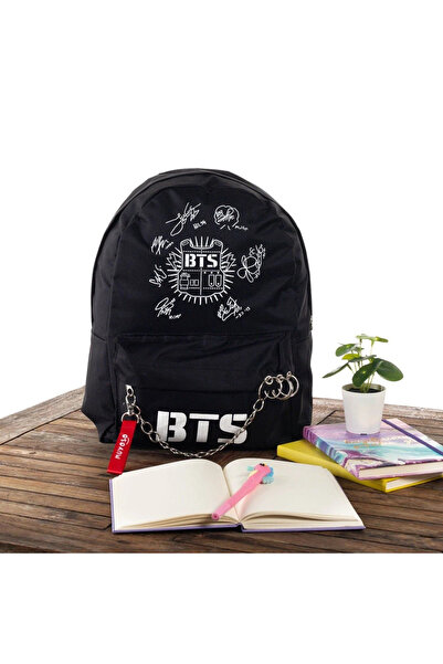 GALAXYBUTIQUE Σχολείο και σακίδιο πλάτης BTS με τύπωμα