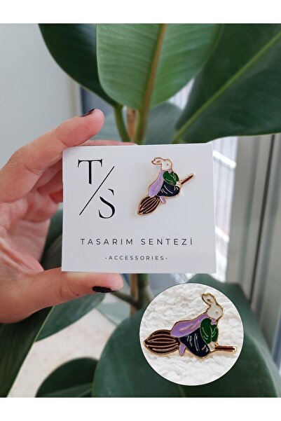 Tasarım Sentezi Rozet Metal Broş Yaka Okul Çantası Kıyafet Takı Aksesuar Hall...