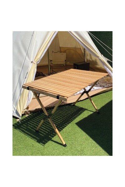 NURGAZ CAMPOUT KATLANIR AHŞAP MASA