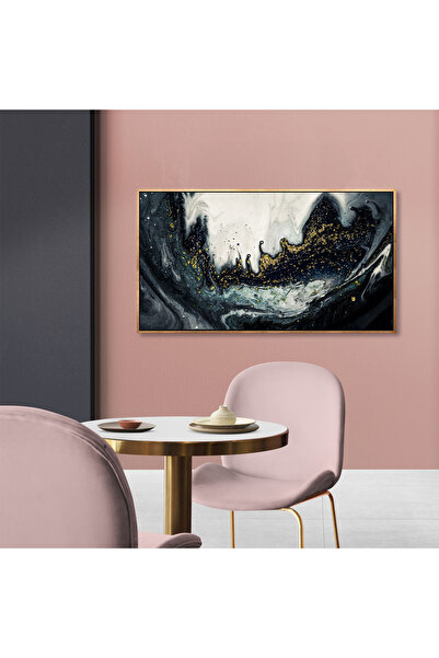 TAVOLO ARTE Çerçeveli  YAĞLIBOYA DOKULU TABLO / TPGE-1015