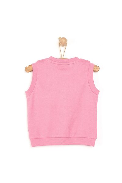 ebebek Hello Baby HelloBaby Basic Ribbed Vest for Baby Girl