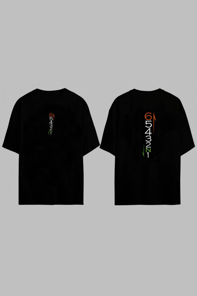 motorsport Motocikl sa 6 brzina, prednji i zadnji menjač, Štampano crna Overs...