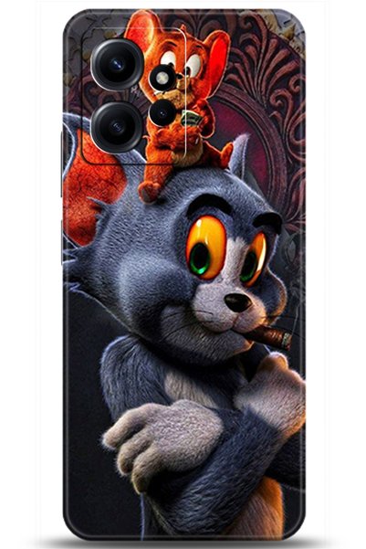 Turkiyecepaksesuar حافظة هاتف Xiaomi Redmi Note 12 مطبوعة بدقة HD - مؤسسة متت...
