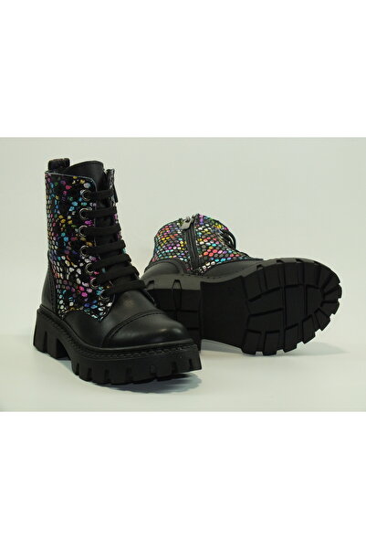 KİDSSTEP Gerçek Deri Postal Çizme