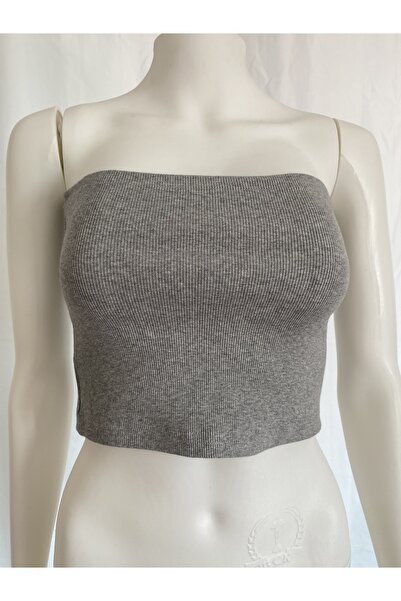 BRAVORİTE Kaşkorse Straplez Crop