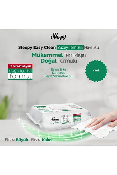 Sleepy Easy Clean Cleaning Towel (100 Sheets)