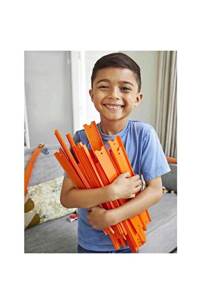 HOT WHEELS Builder Arabalı Düz Pist BHT77
