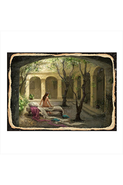 Bedeko Çıplak kadın Art Mdf Poster