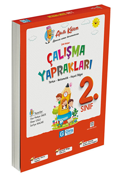Data Yayınları 2. Sınıf Akıllı Kalem Çalışma Yaprakları
