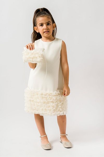 morwind Girl's Ruffle Bag Dress