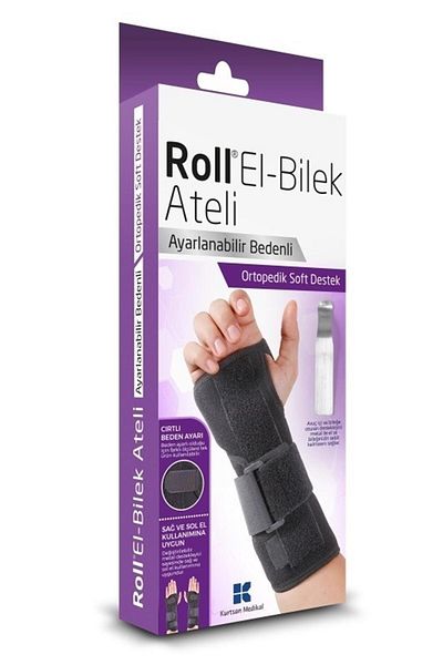 Roll Hand Wrist Brace Adjustable Size Reversible