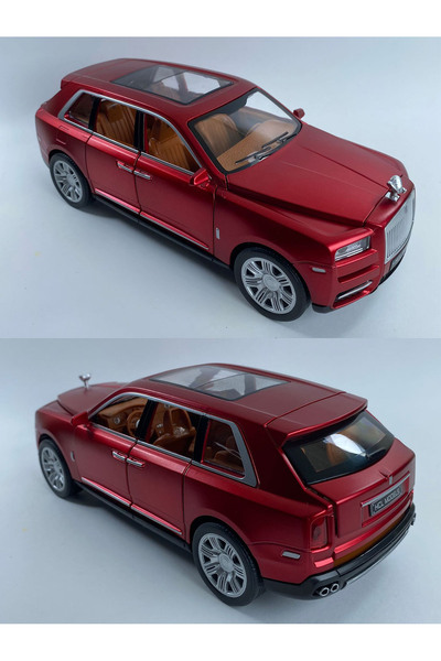 YILDIRIM OYUNCAK سيارة دي كاست رولز رويس كولينان SUV موديل كولكشن 23 سم - سيا...