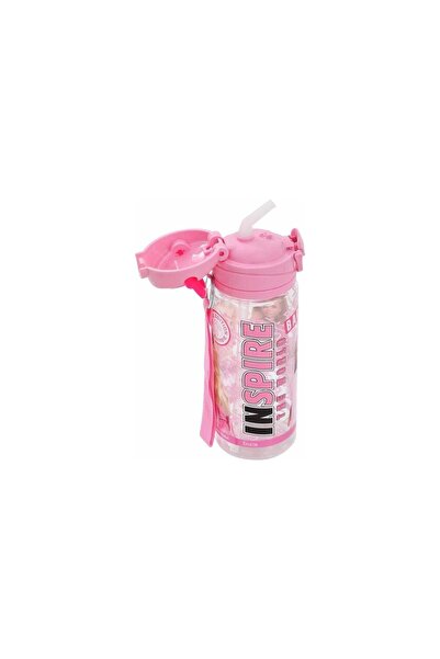 Frocx Matara Barbie Plastik 500 ML Inspire Pipetli Barbie Suluk