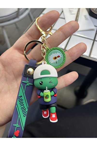 sumicorn لطيف ديناصور Kawaii 3D سيليكون المفاتيح حقيبة يد ومحفظة ملحق Bff عزيزي