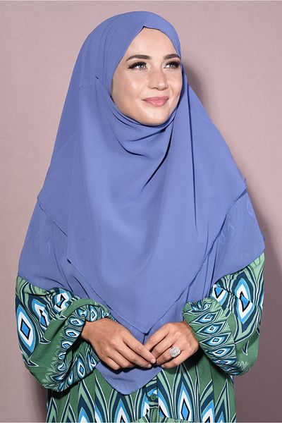Nowa Scarf Hijab Medium Size Ready Chiffon Souffle Khimar