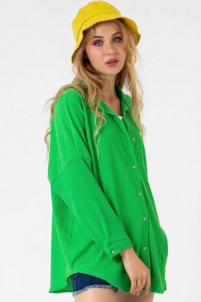 ubmbutik Πουκάμισο Bürümcük Krinkıl Oversize