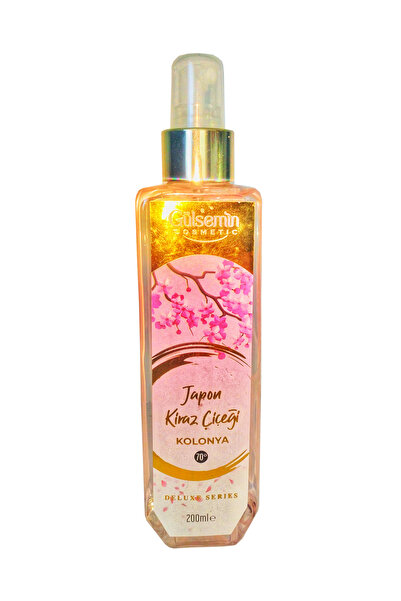 GÜLSEMİN COSMETİC Gülsemin Parfümlü Deluxe Sprey Japon Kiraz Çiçeği Kolonyası...