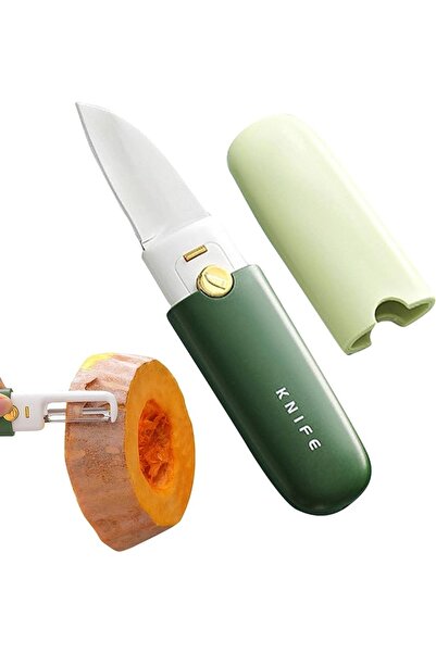 EMİN ENSAR HOME Patates Soyucu - 2'si 1 Arada Soyma Bıçağı Paslanmaz Çelik Bı...