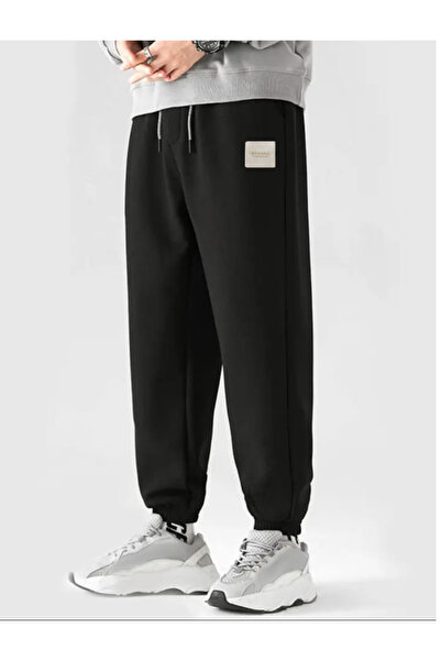 Brannd sport seasonal sweatpants with oversize elastic cuffs
