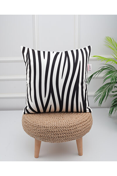 menesahome غطاء وسادة رمي، غطاء وسادة، وسادة رمي منقوشة، وسادة رمي مخططة بالل...