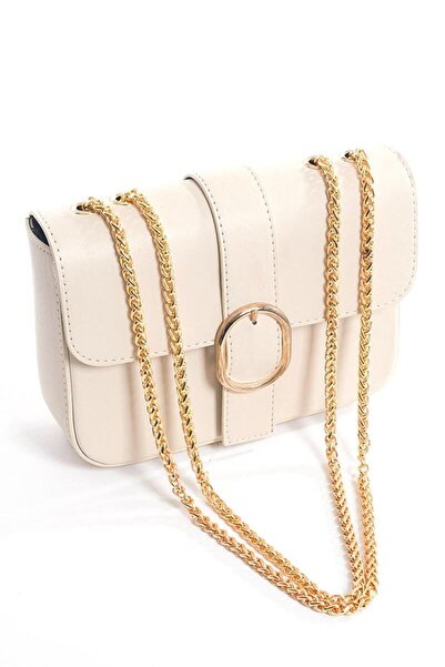 ÜNSALAN HOBİ مجموعة سلسلة حقيبة مقاومة للتشوه باللون الذهبي بطول 110 سم وعرض 12 مم قطعتين حلقة ذكية ومشبك قطعة واحدة