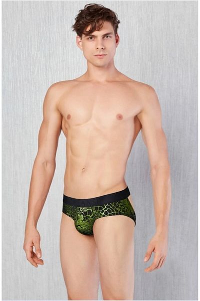Doreanse Men's Green Patterned String