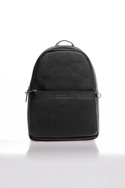 Pierre Cardin 01BUC 001167   Rucsac unisex pentru laptop/computer din piele vegană NEGRU
