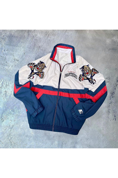 Richarlison Unisex kabanica i vetrovka sa zatvaračem i printom belih pantera