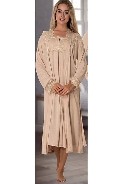 Effort Pijama مجموعة من 4 قطع للحوامل من إيفورت ميلك كوفي 2405