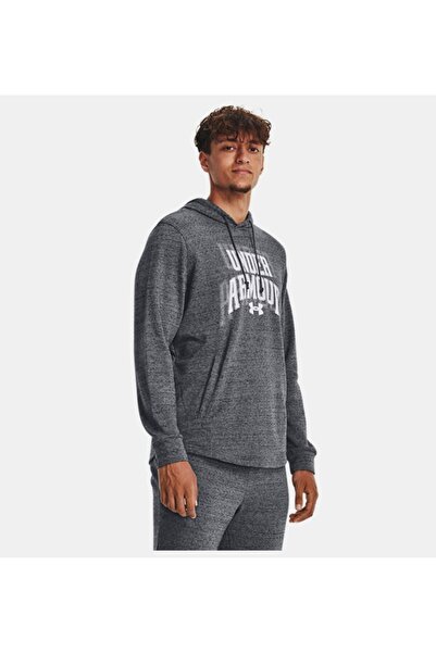 Under Armour Erkek UA Rival Terry Graphic Kapüşonlu Üst 1379766-012