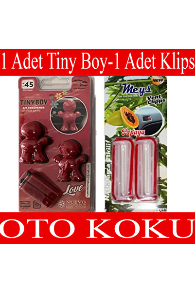 Universal Araç Kalorifer Petek Kokusu Set Kırmızı