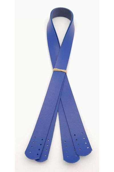 angel çanta aksesuar 70x2,4 cm Μονόστρωτο Τεχνητό Δέρμα Μπλε Χρώμα Διπλή Λαβή