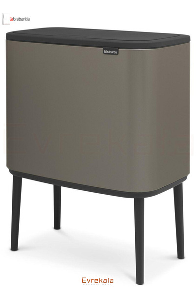Brabantia Evrekala Shop Dokunmatik Çöp Kutusu Brabantia 36 Lt Platinum Touch ...
