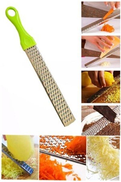 Genel Markalar Renkli Saplı Uzun Limon Ve Sarımsak Rendesi