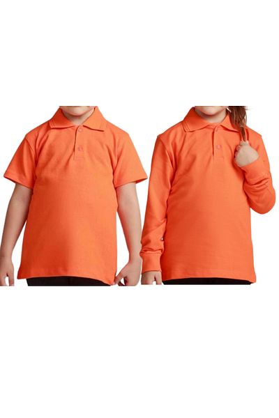 KURAFF Unisex Polo Neck 2-pack T-shirt Long Sleeve + Short Sleeve