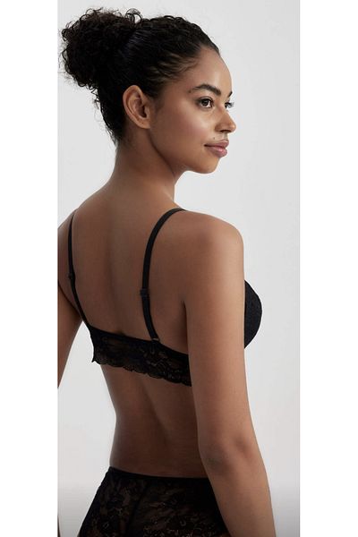 DeFacto Lace Detailed Fall In Love Padded Bralette