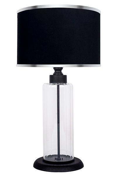 MINIMAL ETICARET VE BILGI TEKNOLOJILERI Foton Black Silver Contrast Glass Lampshade