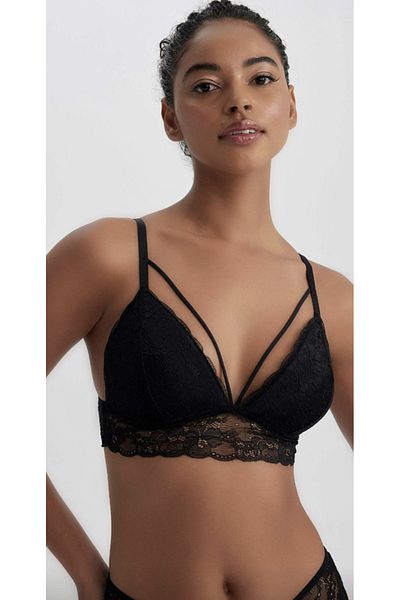 DeFacto Lace Detailed Fall In Love Padded Bralette