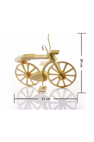 SEA-LAND 3d Wooden Bicycle Model