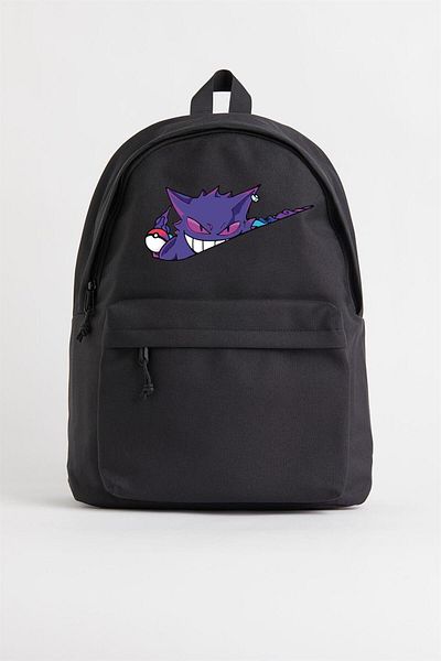 DEEFWEAR Σακίδιο πλάτης Unisex με στάμπα Pokemon Gengar