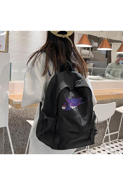 DEEFWEAR Σακίδιο πλάτης Unisex με στάμπα Pokemon Gengar