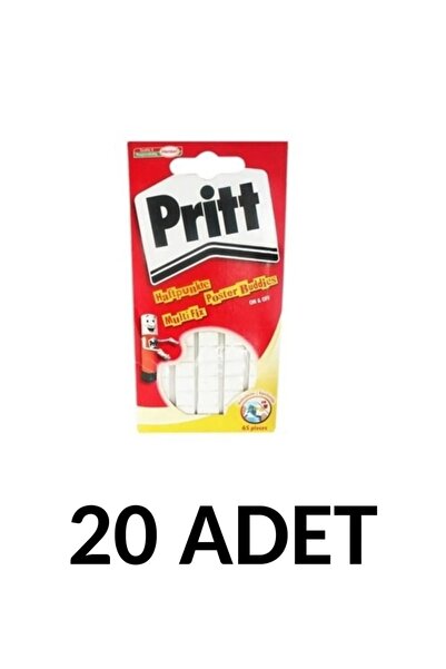 Pritt Kırtasiye ve Oyuncak Dünyası Pritt 20 Adet Patafix Multifix Hamur Yapış...