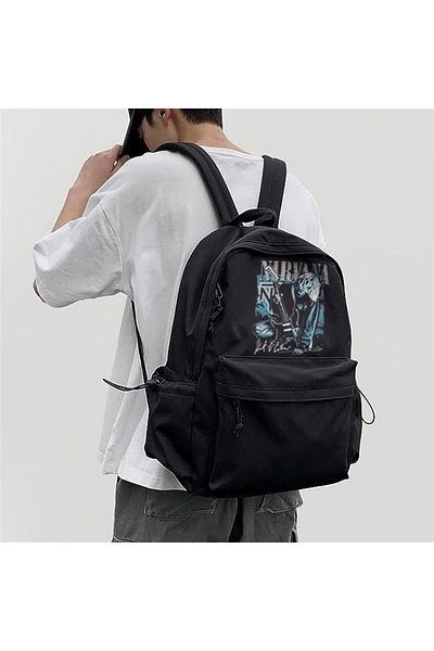 DEEFWEAR Τυπωμένο σακίδιο πλάτης με αφίσα Nirvana Unisex
