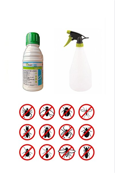 Icon İcon 2.5EC 100ML/Sivrisinek Karasinek Tatarcık İlacı/1Lt Fısfıs Sprey