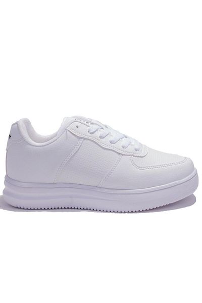 Kinetix Ανδρικά αθλητικά παπούτσια Abella Pu White Orthopedic Daily