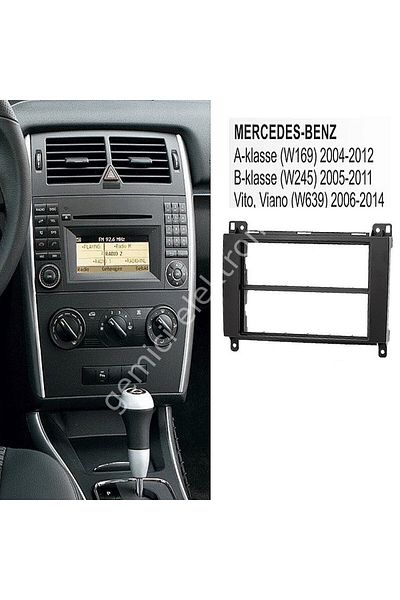 Cadence Auto Tape Frame Mercedes Compatible Sprinter 7 Inch Dumbbell And Tape Frame