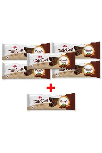 Afia Tatlı Dost Kakao Kremalı Gofret 140 gr 6lı Set Gimdes Sertifikalı