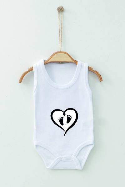 ADABEBEK بدلة أطفال بأشرطة مصنوعة من القطن العضوي بنسبة 100%