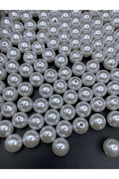 Hedef Bijuteri حقيبة خرز اللؤلؤ البلاستيكية الفاخرة / الفاخرة باللون الأبيض 1...